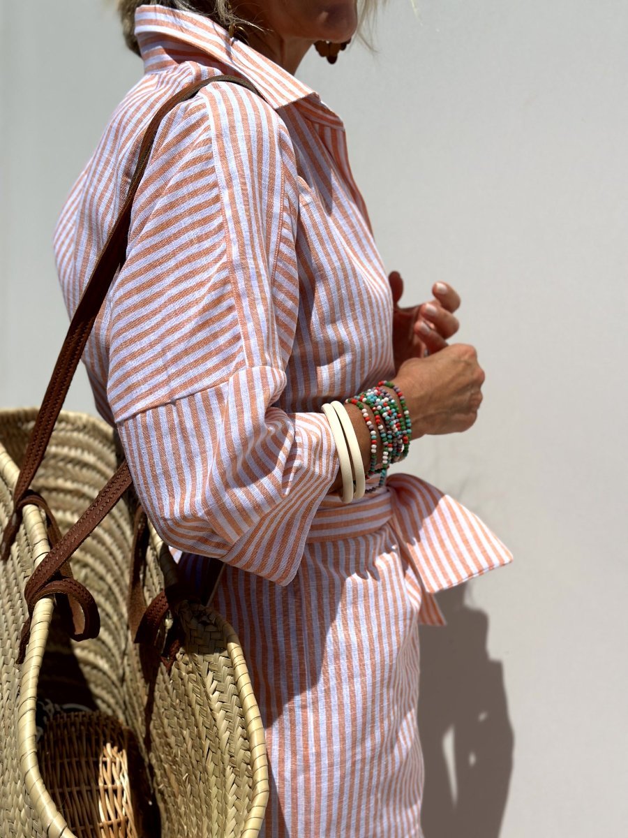 Lotte | Klassisk Striped Shirt Dress