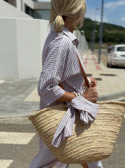Lotte | Klassisk Striped Shirt Dress