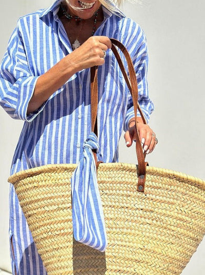 Lotte | Klassisk Striped Shirt Dress