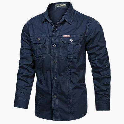Loke | Stilfuld Casual Skjorte med Knapper