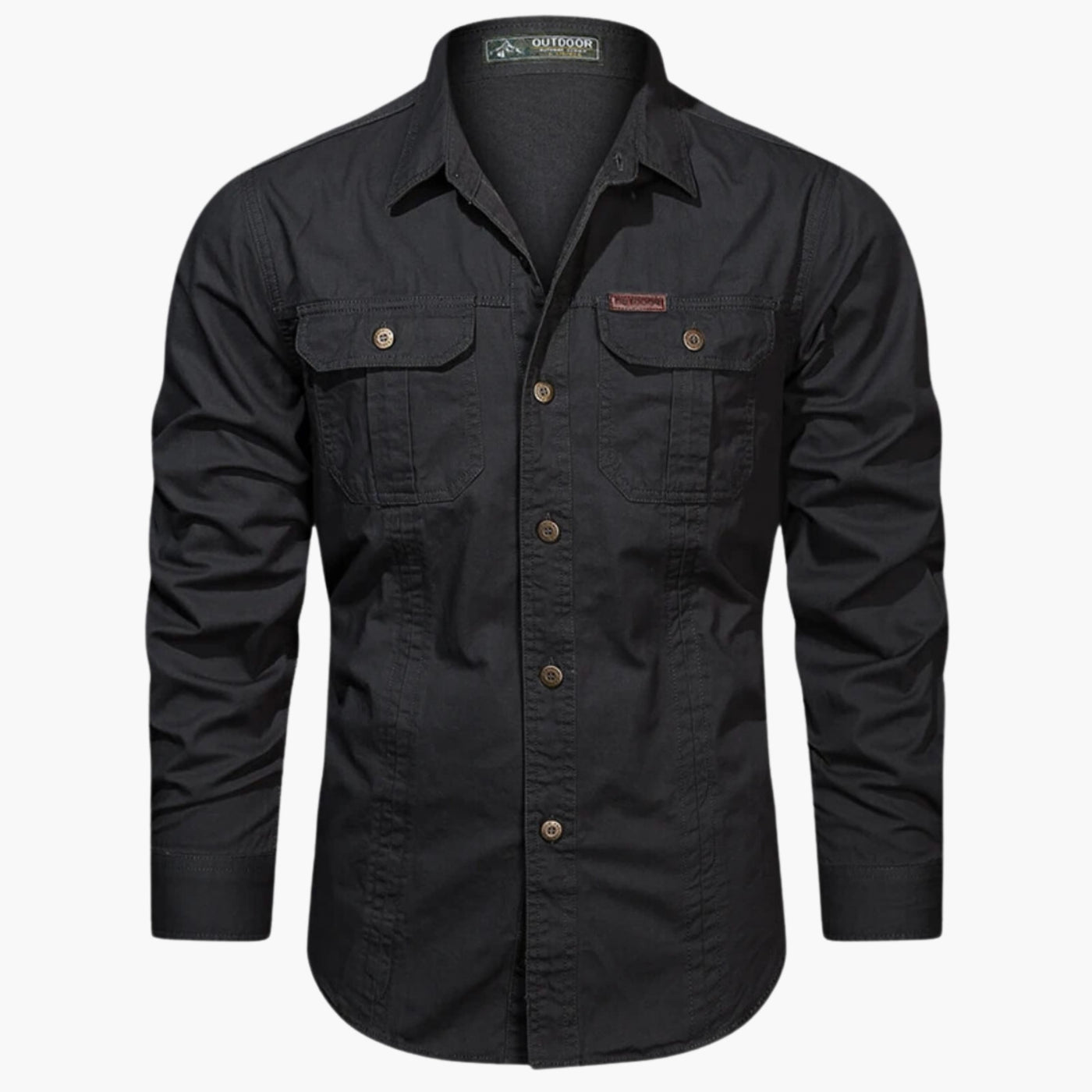 Loke | Stilfuld Casual Skjorte med Knapper