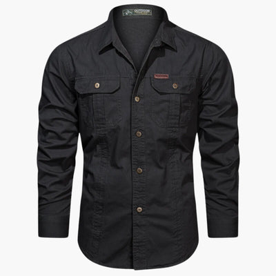 Loke | Stilfuld Casual Skjorte med Knapper