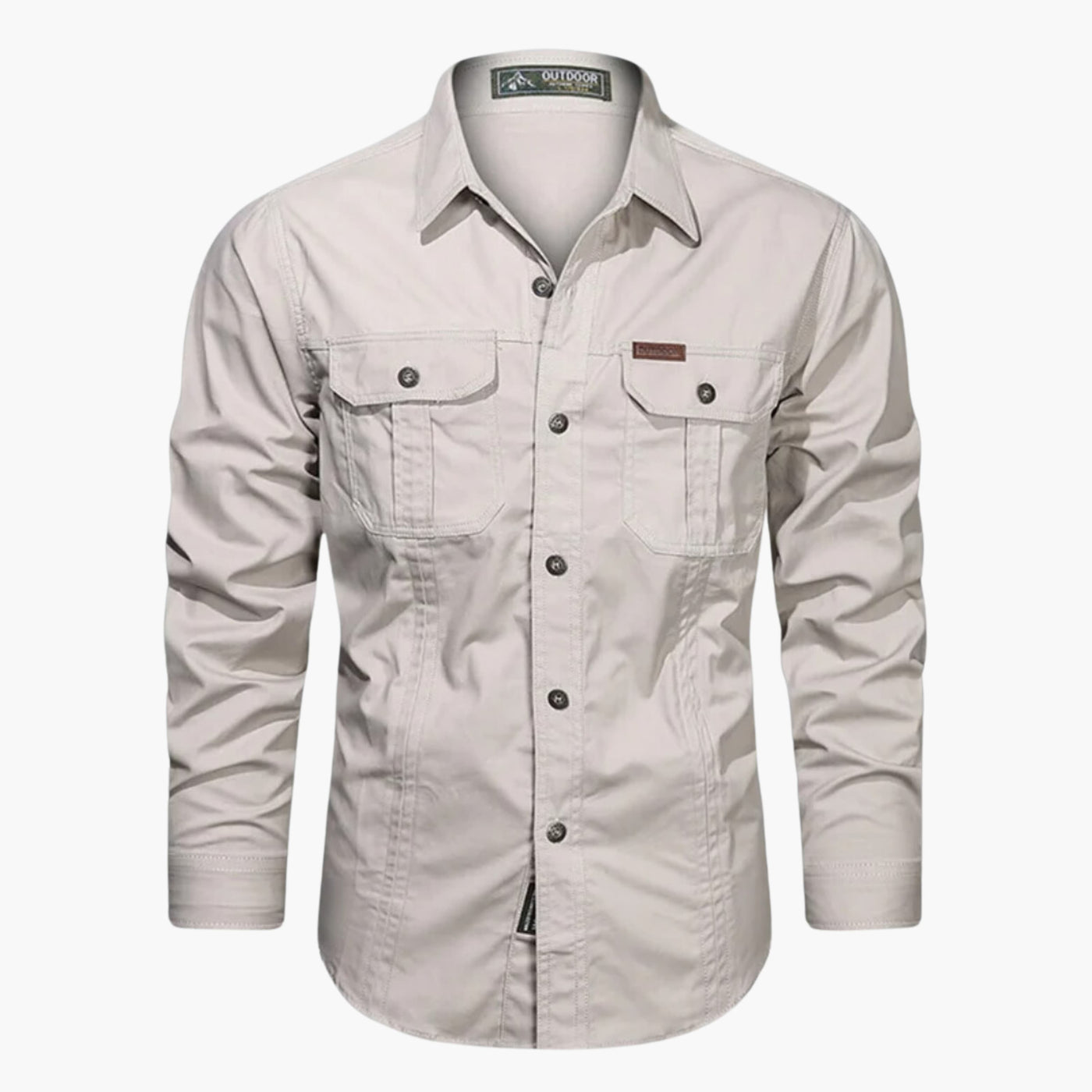 Loke | Stilfuld Casual Skjorte med Knapper