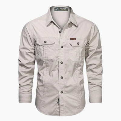 Loke | Stilfuld Casual Skjorte med Knapper