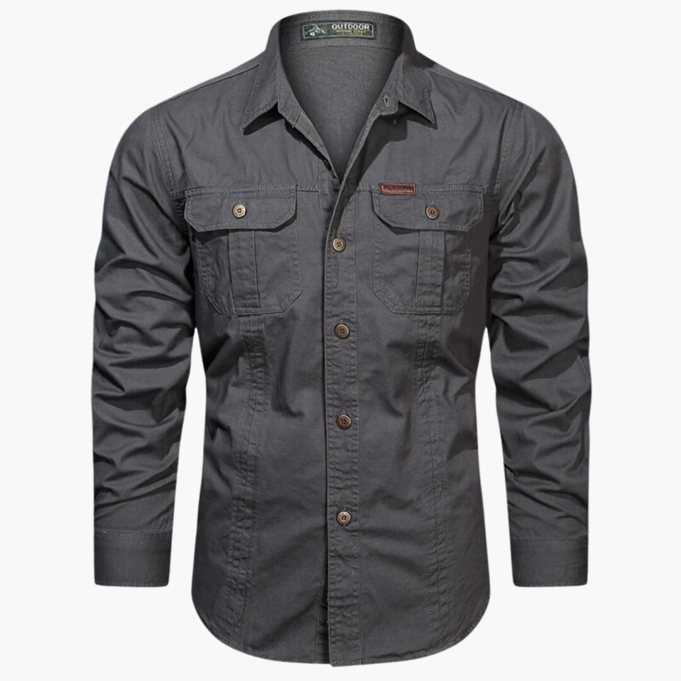 Loke | Stilfuld Casual Skjorte med Knapper
