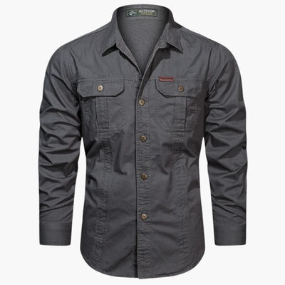 Loke | Stilfuld Casual Skjorte med Knapper
