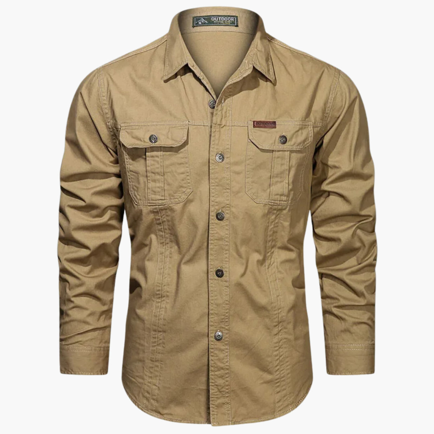 Loke | Stilfuld Casual Skjorte med Knapper