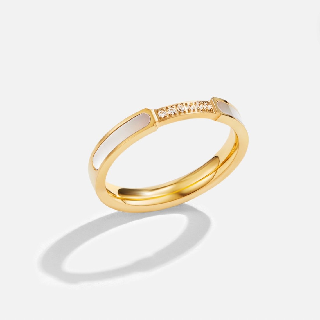 Unity - Perle- & Krystalring
