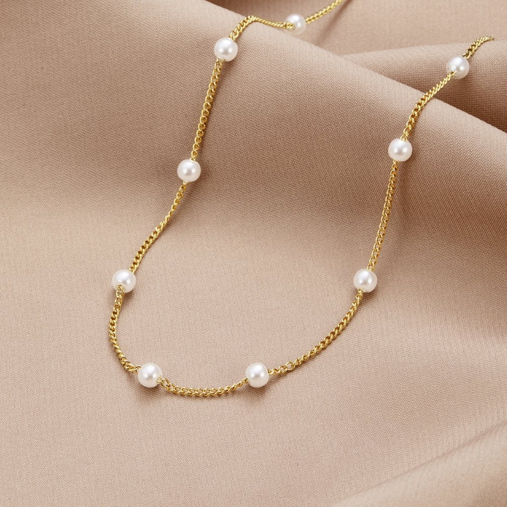 Collier Nura med Perle