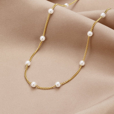 Collier Nura med Perle