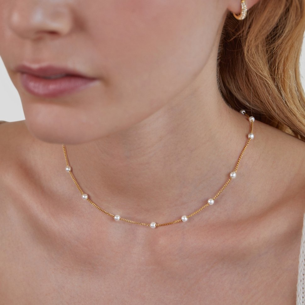 Collier Nura med Perle