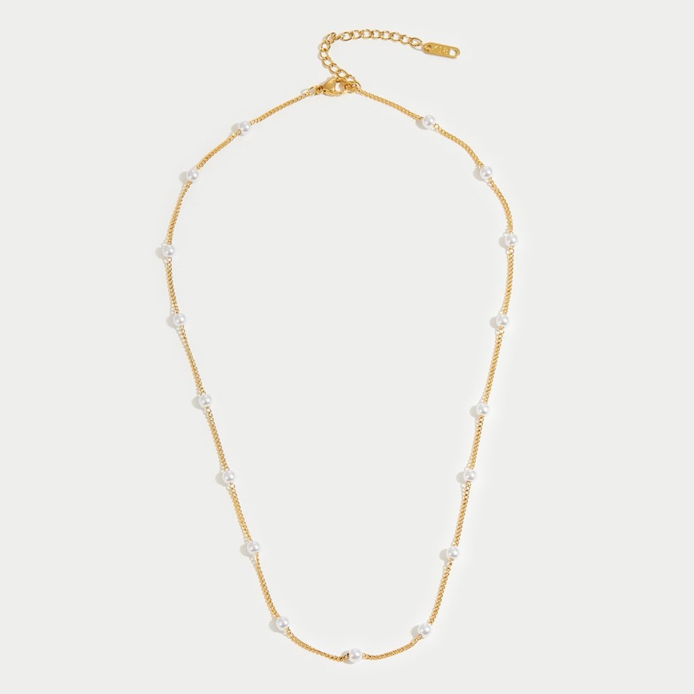 Collier Nura med Perle