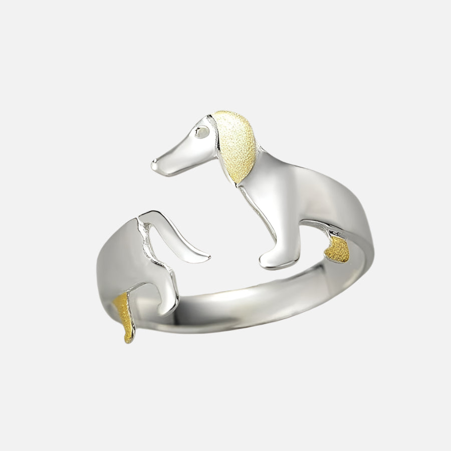 Dachshund Delight Justerbar Ring