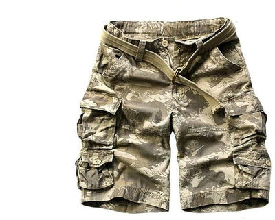 Bastian | Stilfulde Camouflage Cargo Shorts