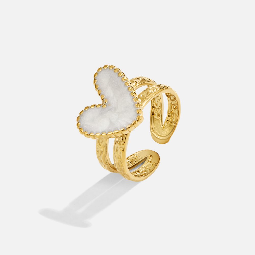 'Pure Heart' Guld ring