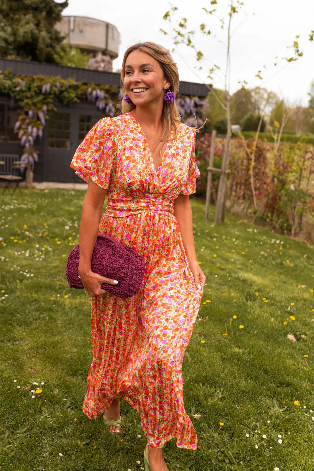 Felicie | Blomstret Kjole