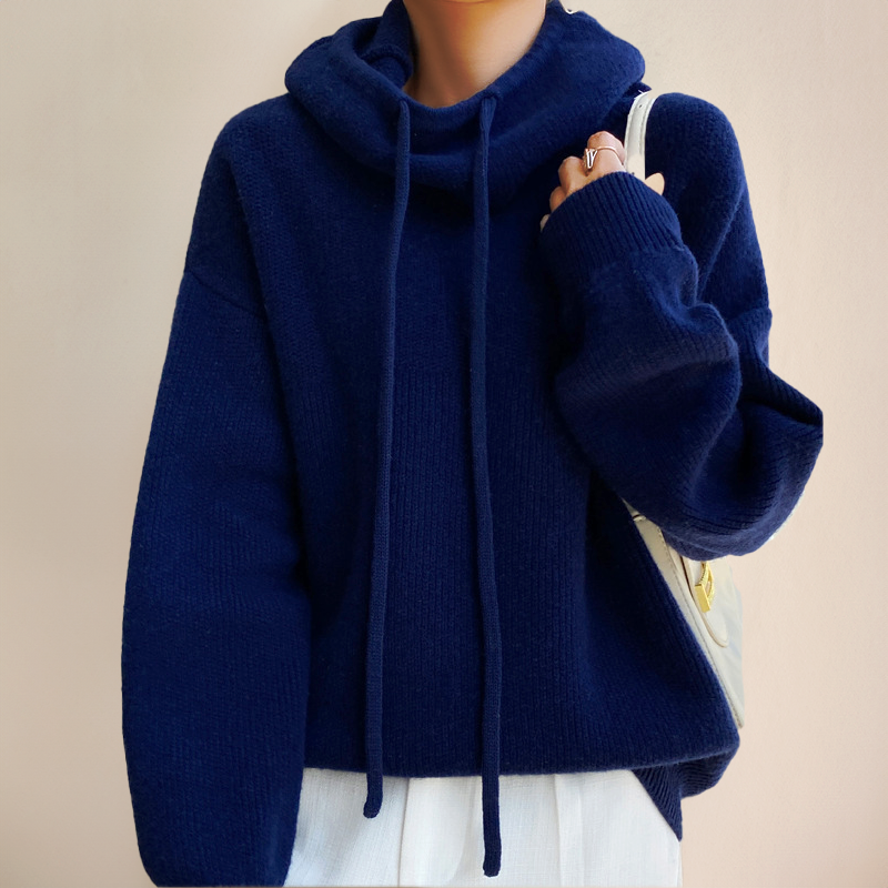 Lia - Elegant Højhalset Sweater