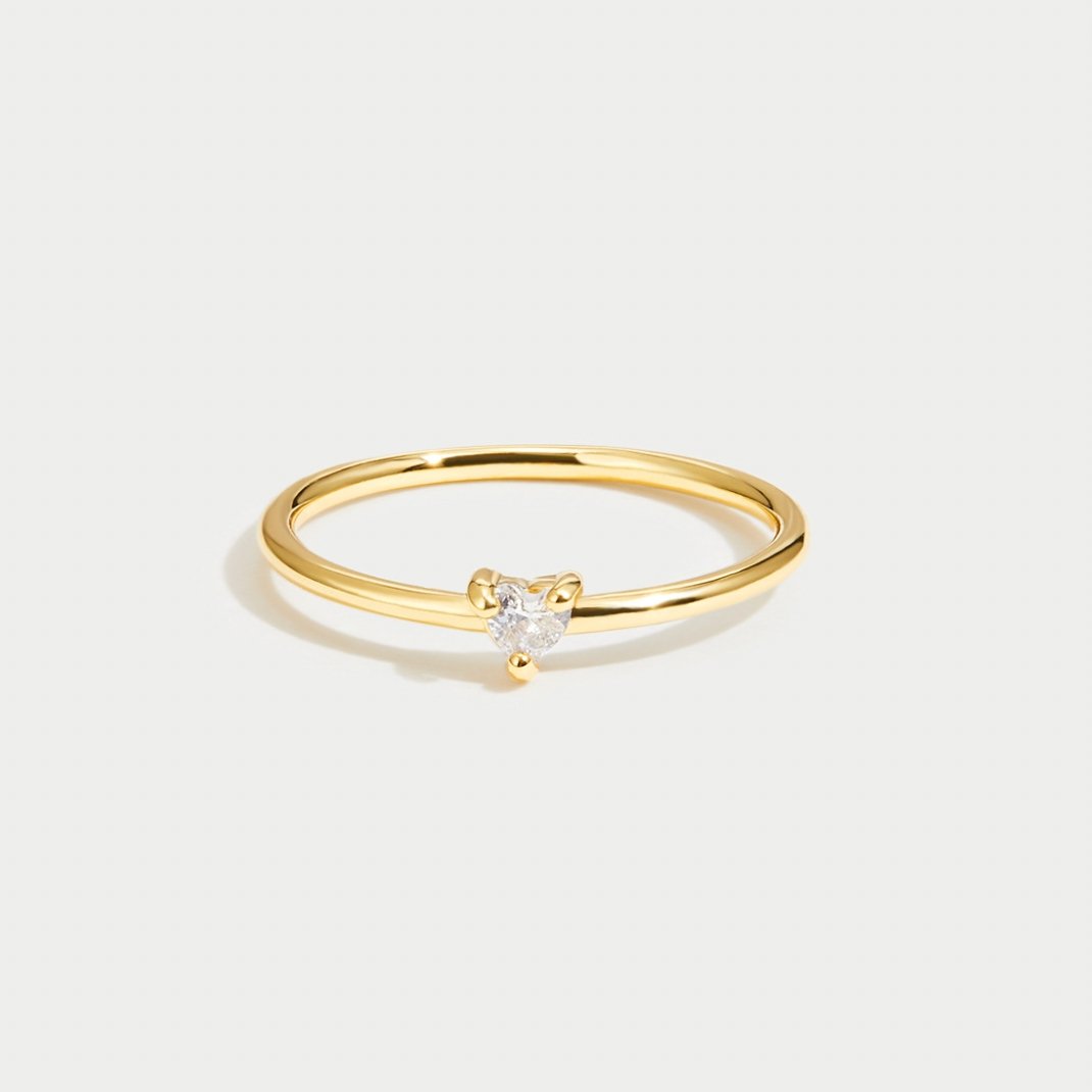 Hjertevarm Charm: 'Petit Amour' Ring