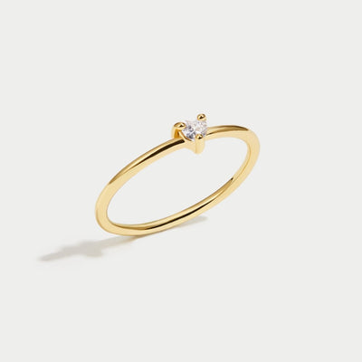 Hjertevarm Charm: 'Petit Amour' Ring