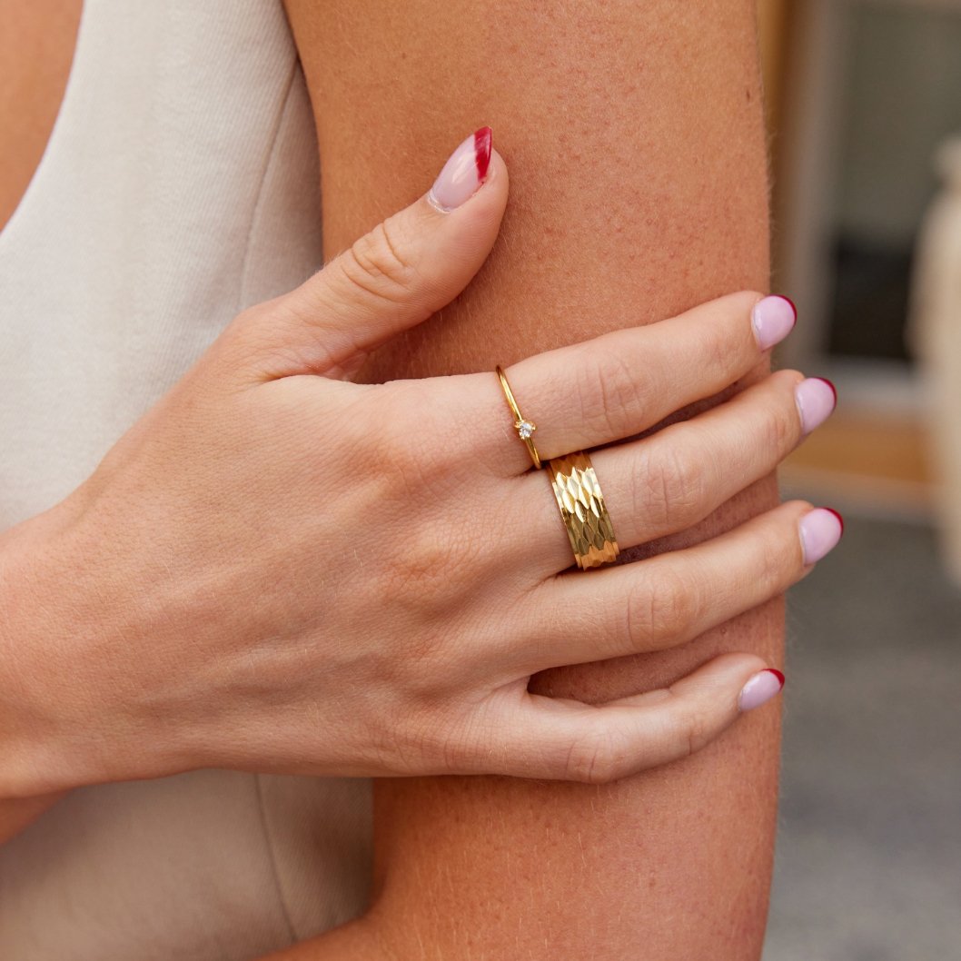 Hjertevarm Charm: 'Petit Amour' Ring