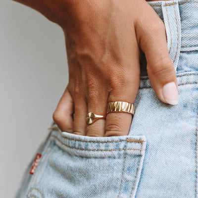 Soleil Éternel – Elegant Signetring