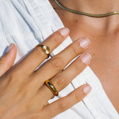 Soleil Éternel – Elegant Signetring