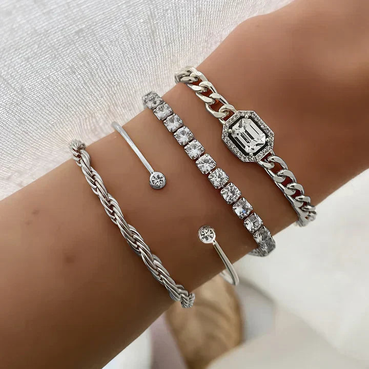 Domitia Calvina Guld Armbånds Sæt