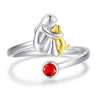 Pote & Pige Justerbar Charmering Ring